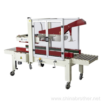 Side Belts Driven Automatic Flaps fold Carton Sealer